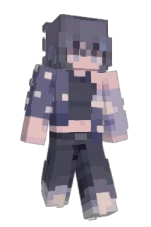 SilverVixens Minecraft avatar full body