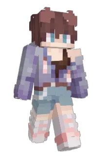 SilverWolf1563 Minecraft avatar full body