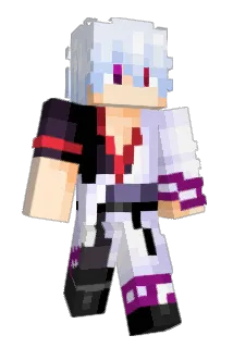 SilverWolfGamer Minecraft avatar full body