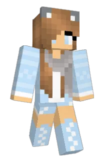Silver_Luna Minecraft avatar full body