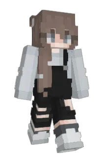 Silver_Wol Minecraft avatar full body