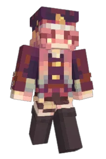 Silvergarde Minecraft avatar full body