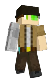 Silverhand_V Minecraft avatar full body