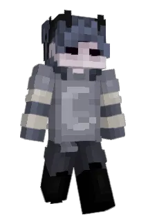 Silveristired Minecraft avatar full body