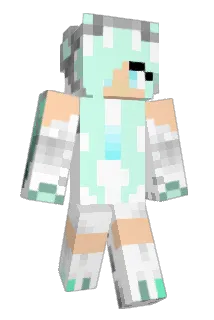 SilverlyDragon Minecraft avatar full body