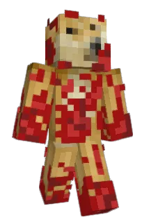 Silvermon Minecraft avatar full body