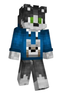 Silverny Minecraft avatar full body