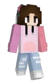 Silverpaws Minecraft avatar full body