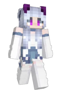 Silversama Minecraft avatar full body