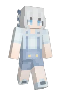 Silverwist Minecraft avatar full body