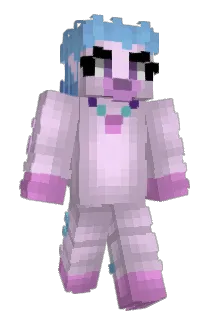 Silvystream Minecraft avatar full body