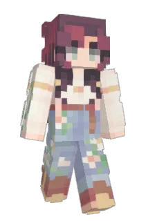 Simica Minecraft avatar full body
