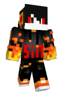 SinFire Minecraft avatar full body