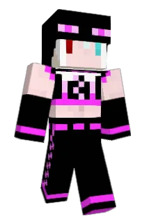 SinLuna Minecraft avatar full body