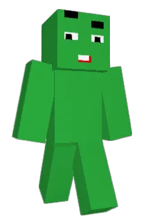 Sindssyg Minecraft avatar full body