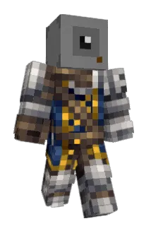 SirCameraMan Minecraft avatar full body