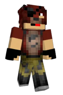 SirD4rkFoxy Minecraft avatar full body