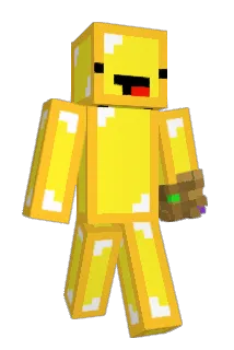SirGold Minecraft avatar full body