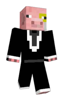SirPork Minecraft avatar full body