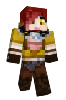 SirenAU Minecraft avatar full body