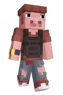 SisterXM Minecraft avatar full body