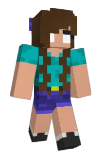 Sisterbine Minecraft avatar full body