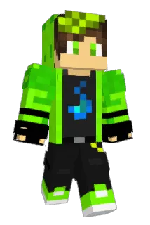 Skadiex Minecraft avatar full body