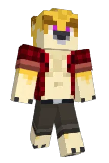 SkaifoxMC Minecraft avatar full body