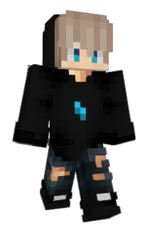 Skampie Minecraft avatar full body