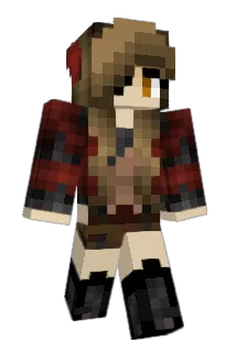 SkateBoardBella Minecraft avatar full body