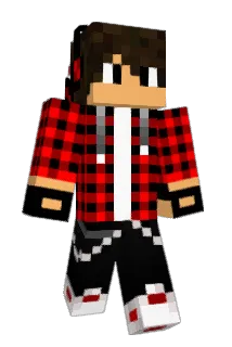 Skatejr Minecraft avatar full body