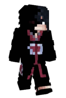 Skeidish Minecraft avatar full body