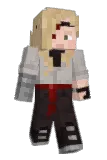Skelal Minecraft avatar full body