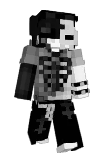 SkeleRayz Minecraft avatar full body