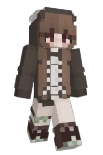 Skelehead Minecraft avatar full body