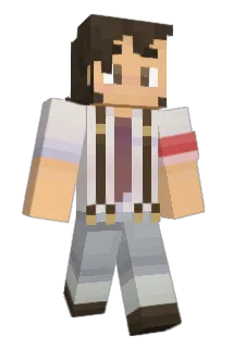 Skeletogne Minecraft avatar full body