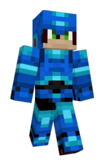 Skeletune Minecraft avatar full body