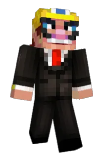 SkeliMann Minecraft avatar full body