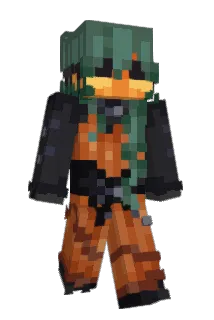 Skeliiton Minecraft avatar full body
