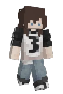 Minecraft-Avatar von SkellyFables: ganzer Körper