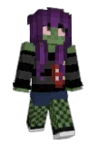 SkellyGrrrl Minecraft avatar full body