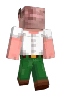 Skeptoid Minecraft avatar full body