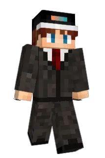SkerpenYT Minecraft avatar full body