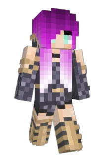 SketchyBun Minecraft avatar full body