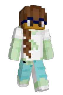 SketchyDinos Minecraft avatar full body