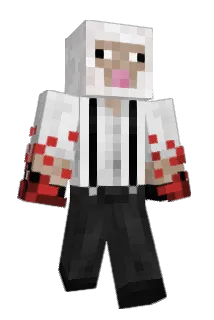 SketchyDusty Minecraft avatar full body