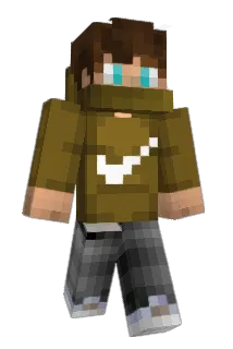 Skidnut Minecraft avatar full body
