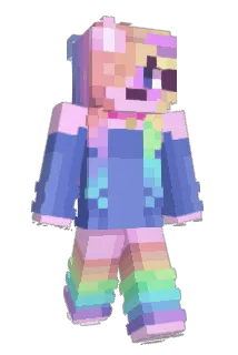 Skilling Minecraft avatar full body
