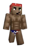 Skitech Minecraft avatar full body