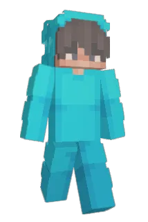 Skitting Minecraft avatar full body
